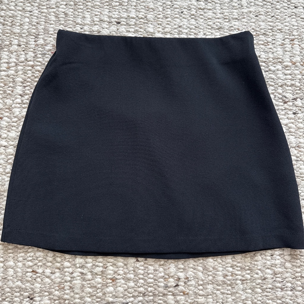 Black skirt